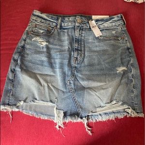 AE DENIM SKIRT NWT SUPER STRETCH